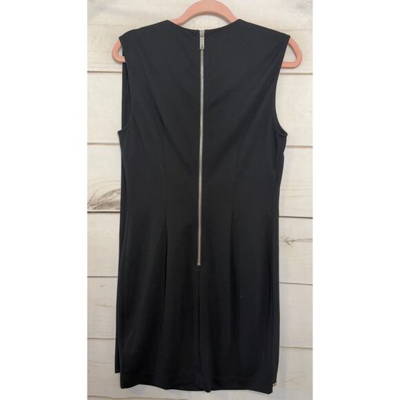 Ted Baker Size 3 Black Sleeveless Dress Rhinestone Details Formal Classy - Picture 3 of 6